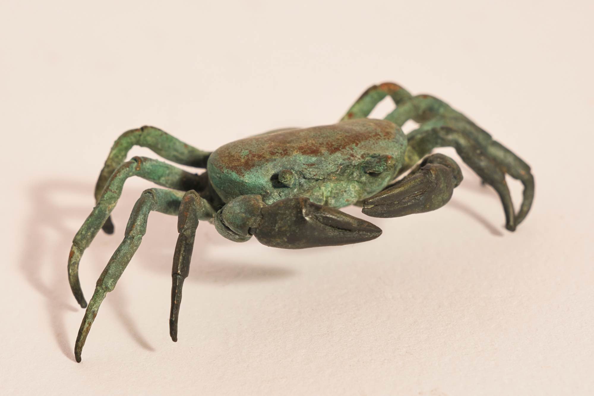 Five Brass Crabs