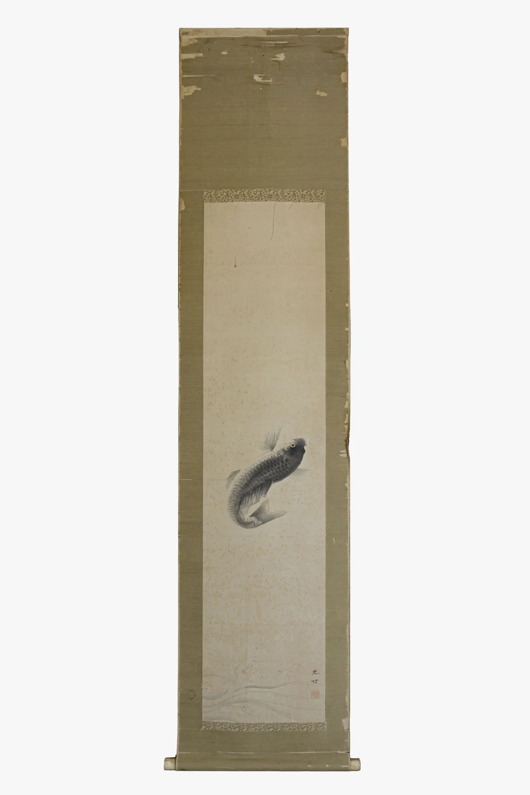 Edo period koi kakejiku