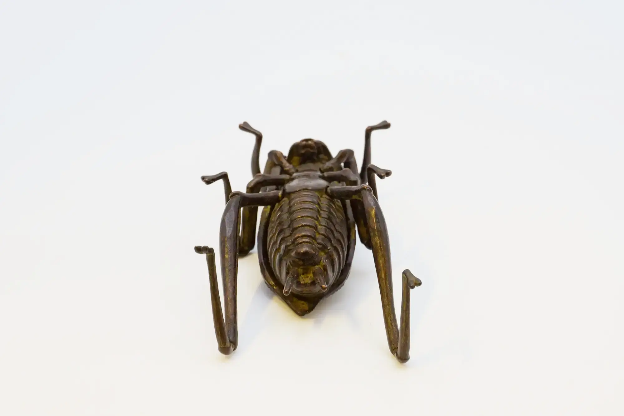 Bonze Articulated Cricket Jizai Okimono - Image 6